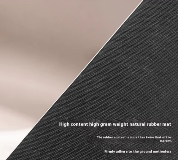 PU Rubber Yoga Mat – Non-Slip Eco Friendly Mat