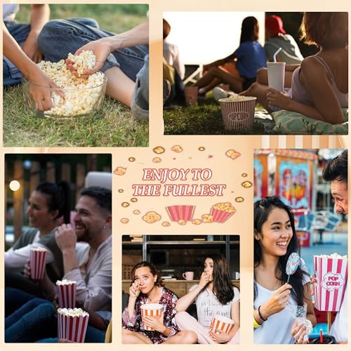 Upgraded 16oz Commercial Popcorn Machine with Cart, 850W Large Vintage Popcorn Maker for 15-20 People, Pop Corn Machine Makes Up to 80 Cups for Home Party(Black)