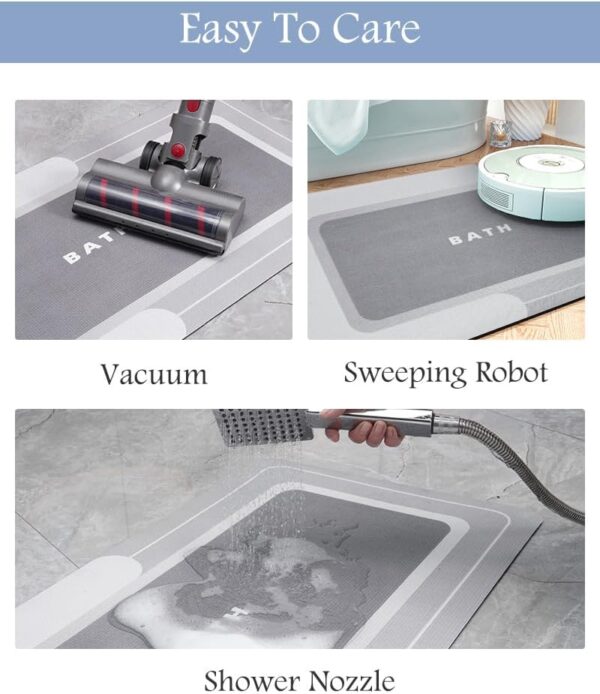 Non-slip Absorbent Bathroom Mat