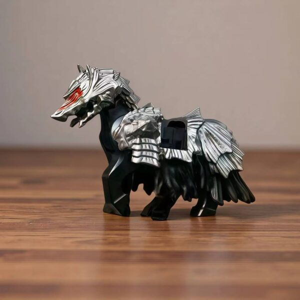 WoW Mini Figures Set Compatible with Lego - Heavy-Wolf-Steed