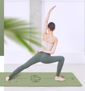 PU Rubber Yoga Mat – Non-Slip Eco Friendly Mat