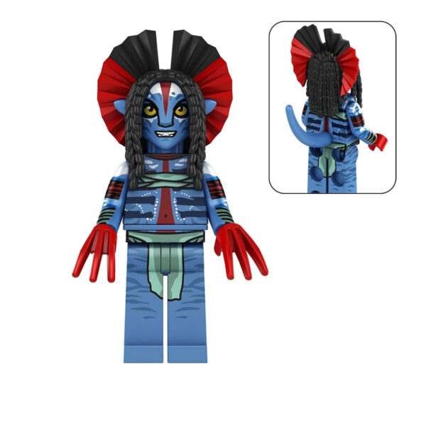 Avatar 3 Inspired Mini Figures Set Compatible with Lego, Sci-Fi Character Building Toys, Sci-Fi Movie Collectible Building Figures Set
