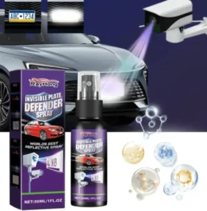License Plate Reflective Spray