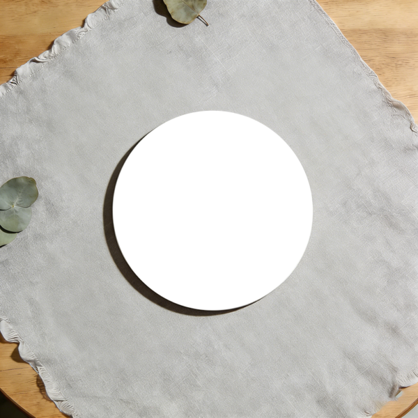 Artistic Retro Circular Coffee Mat,Dining Mat and Coaster